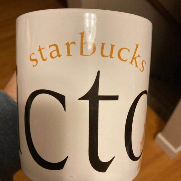 STARBUCKS Victoria BC City Mug Collector Series 1994 Vintage Large Coffee - Rare - Picture 2 of 6